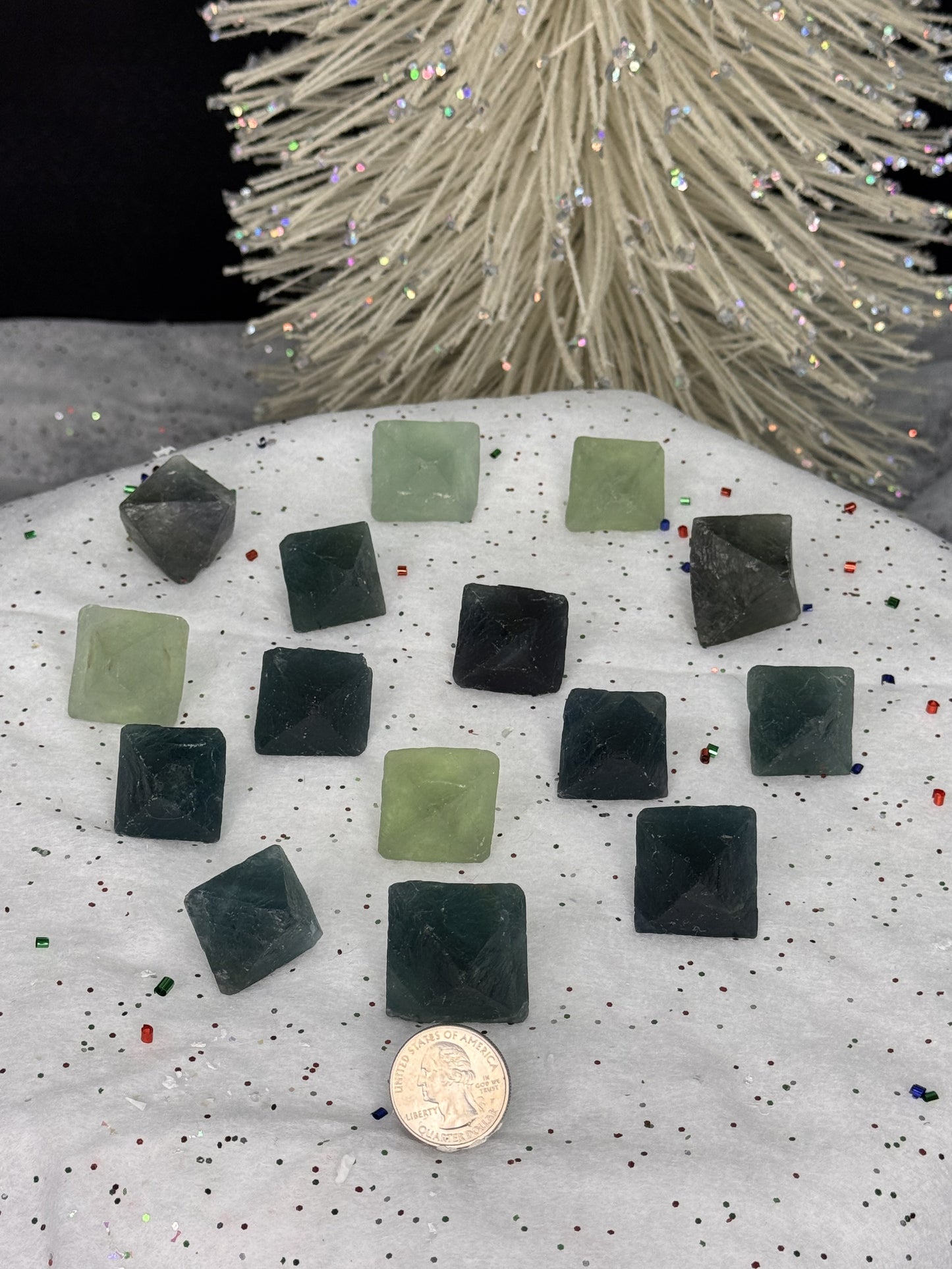 Fluorite Octahedron — Large