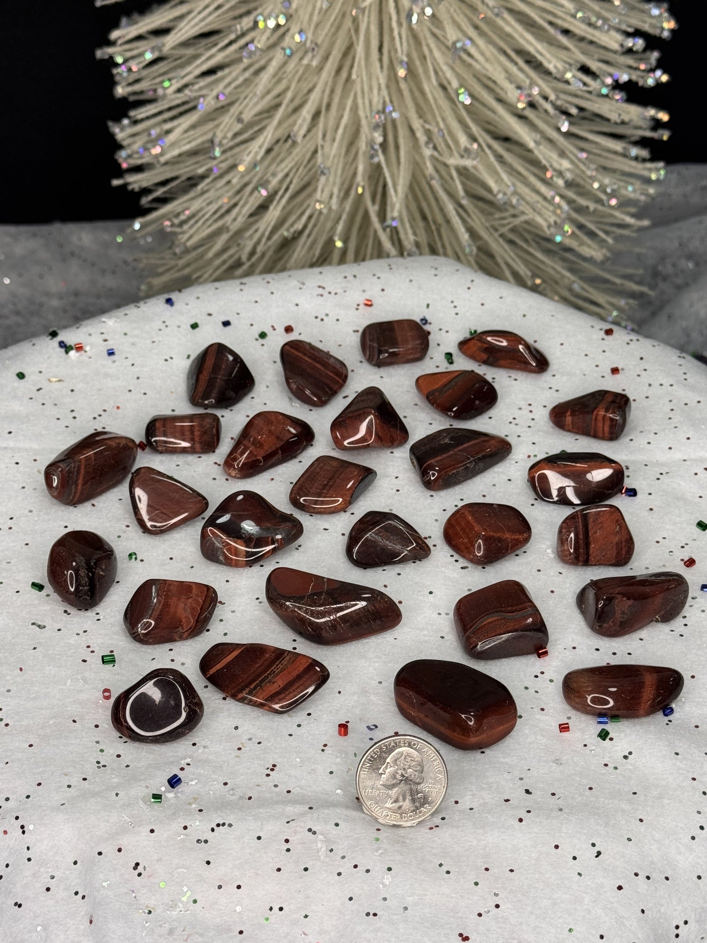 Red Tiger’s Eye Tumble