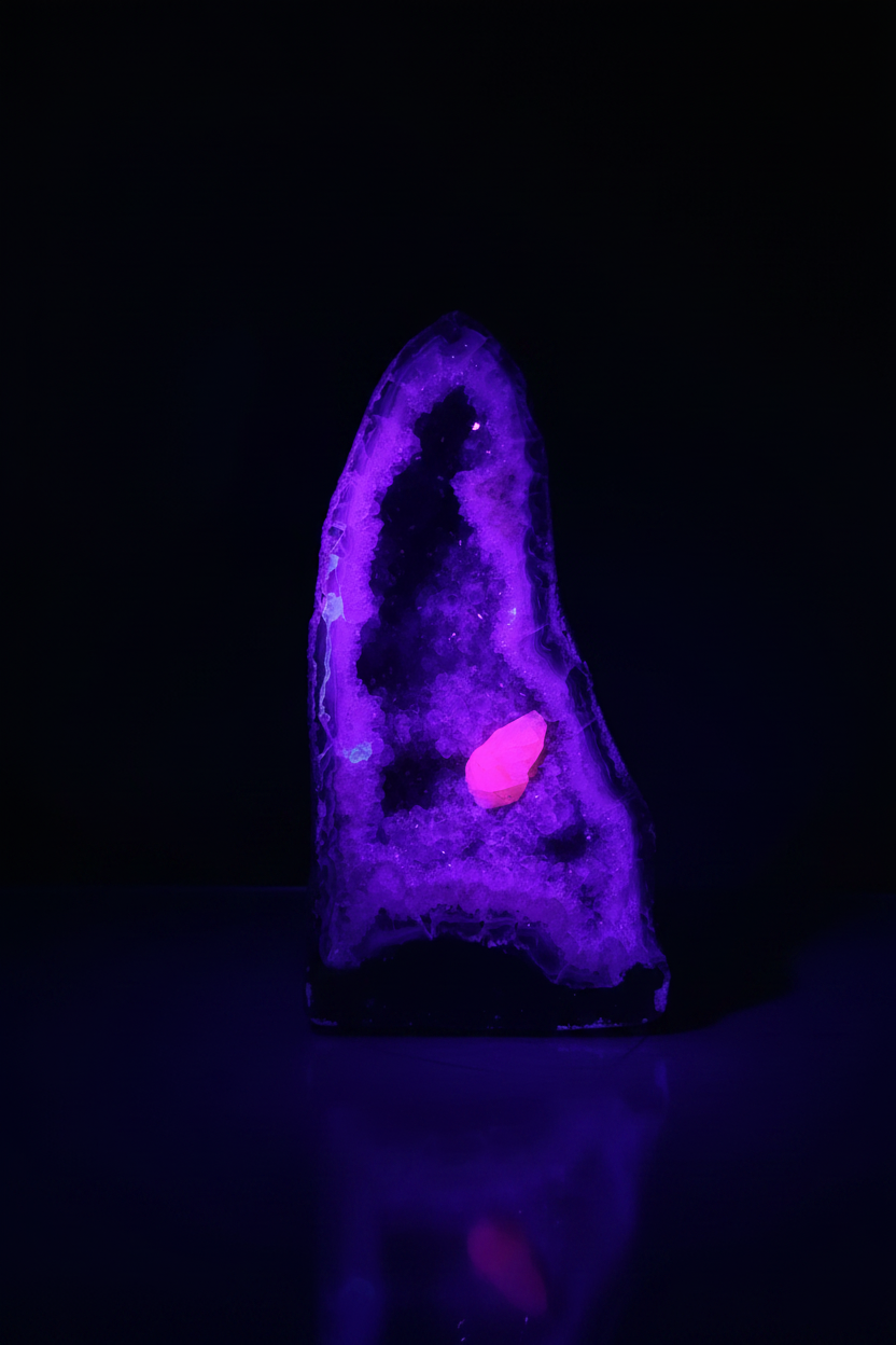 Amethyst Cathedral - UV Glow