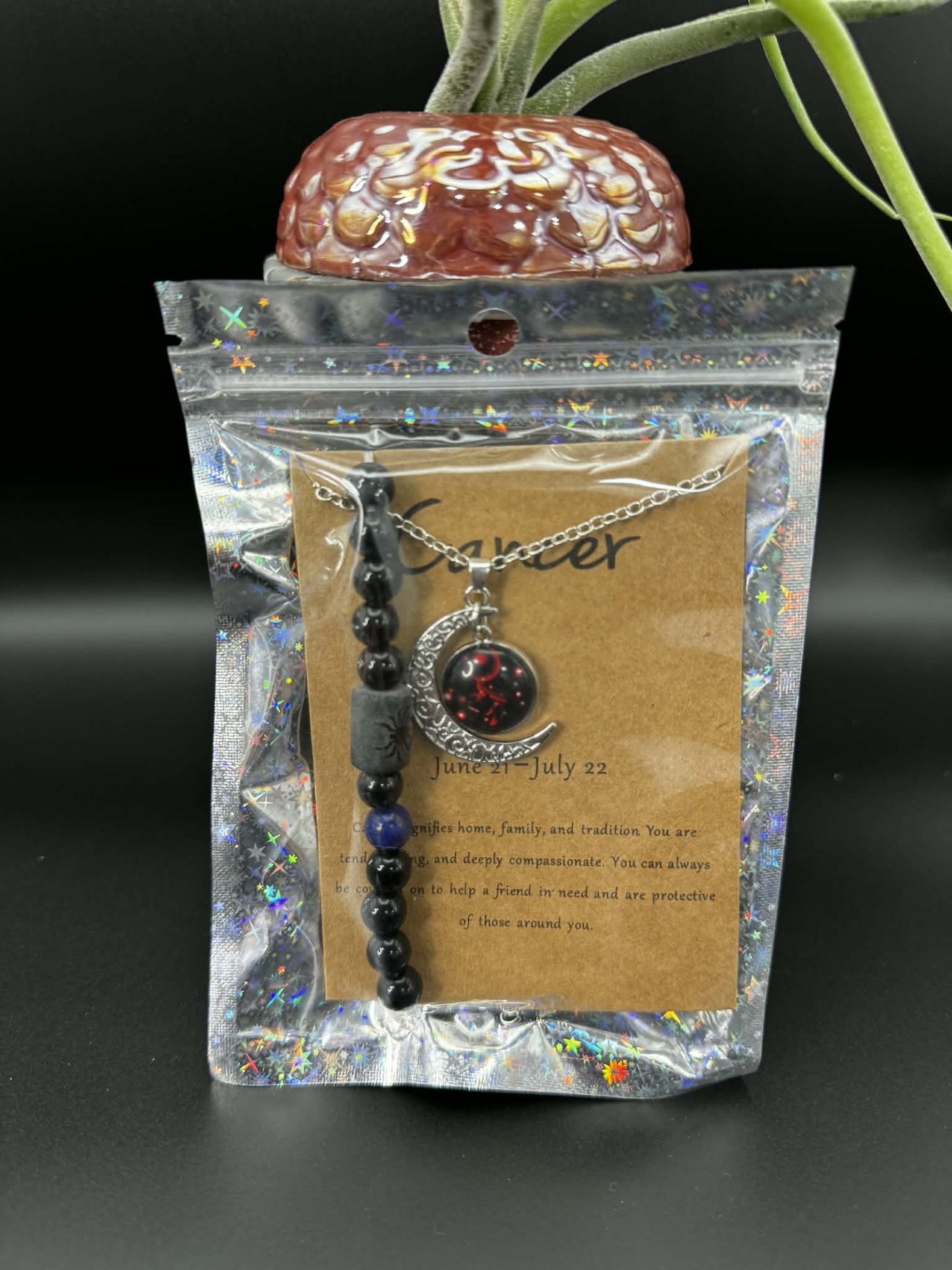 Zodiac Fashion Necklace & Bracelet Sets