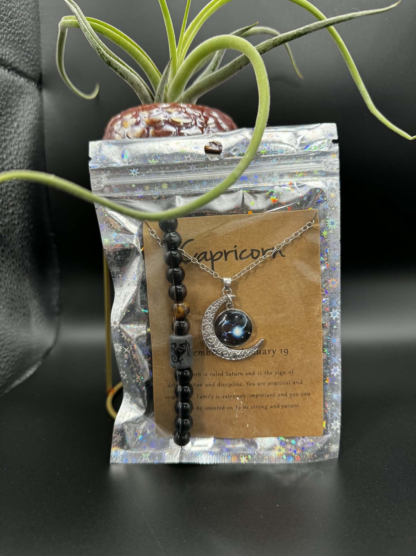 Zodiac Fashion Necklace & Bracelet Sets