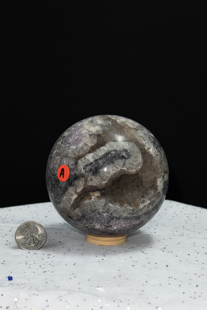 Root Fluorite Sphere A