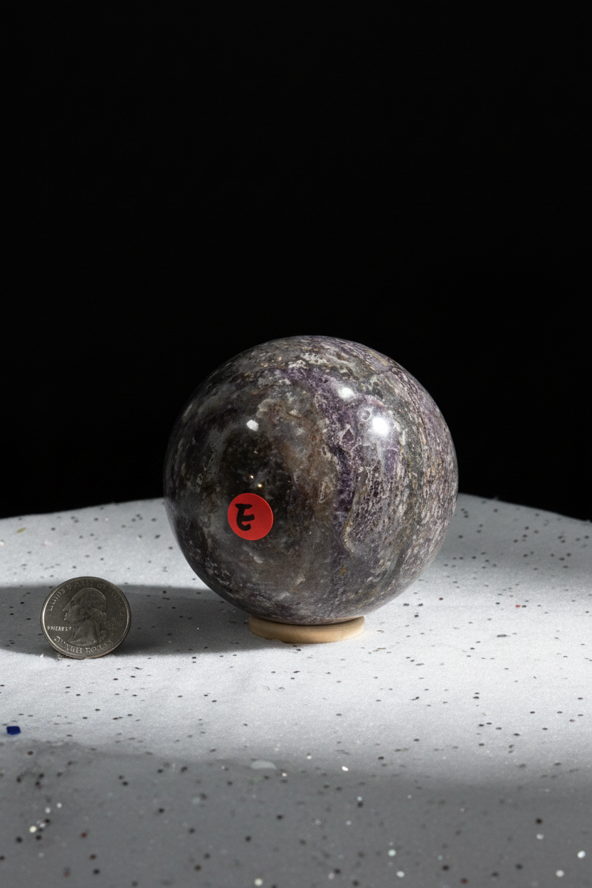 Root Fluorite Sphere E