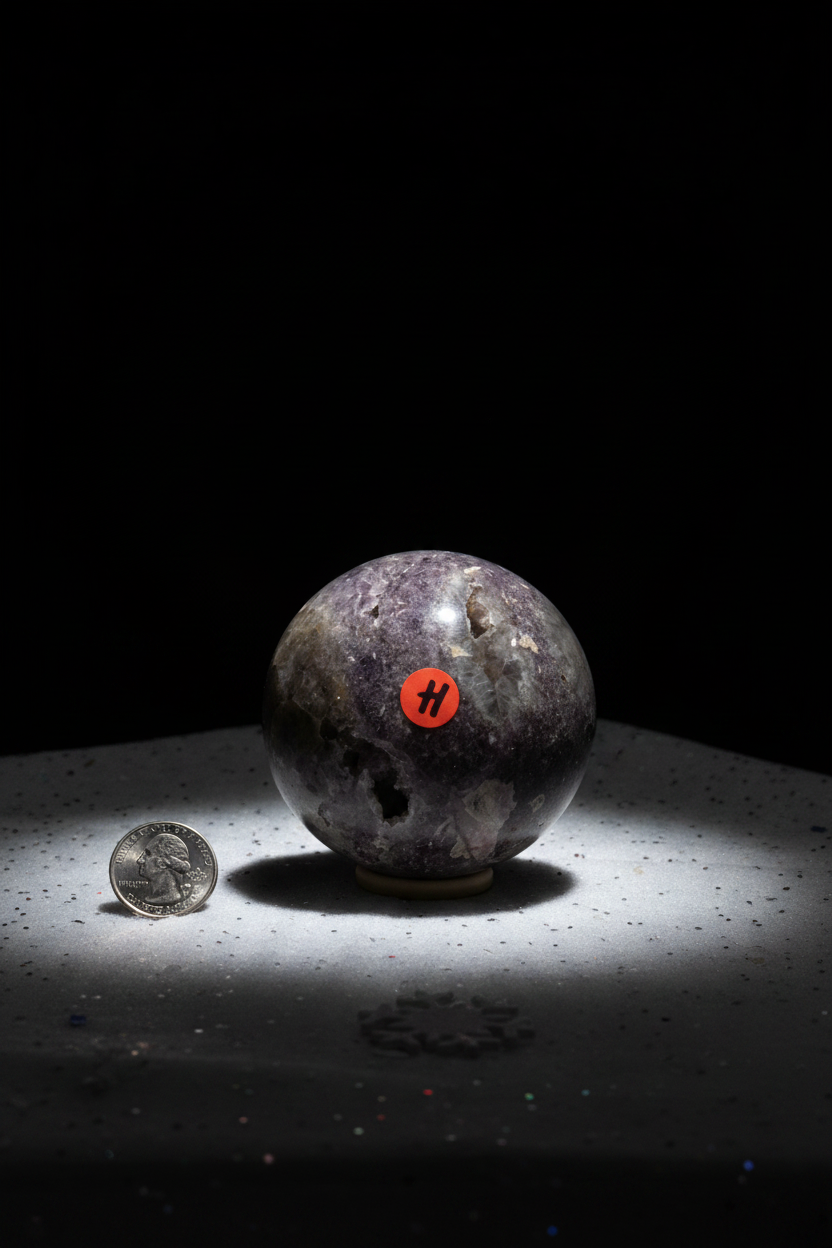Root Fluorite Sphere H